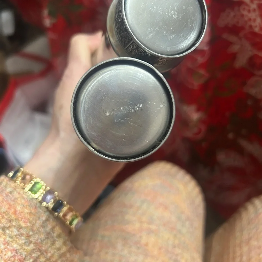 Stainless Steel Salt and Pepper Shakers 1950’s -70’s